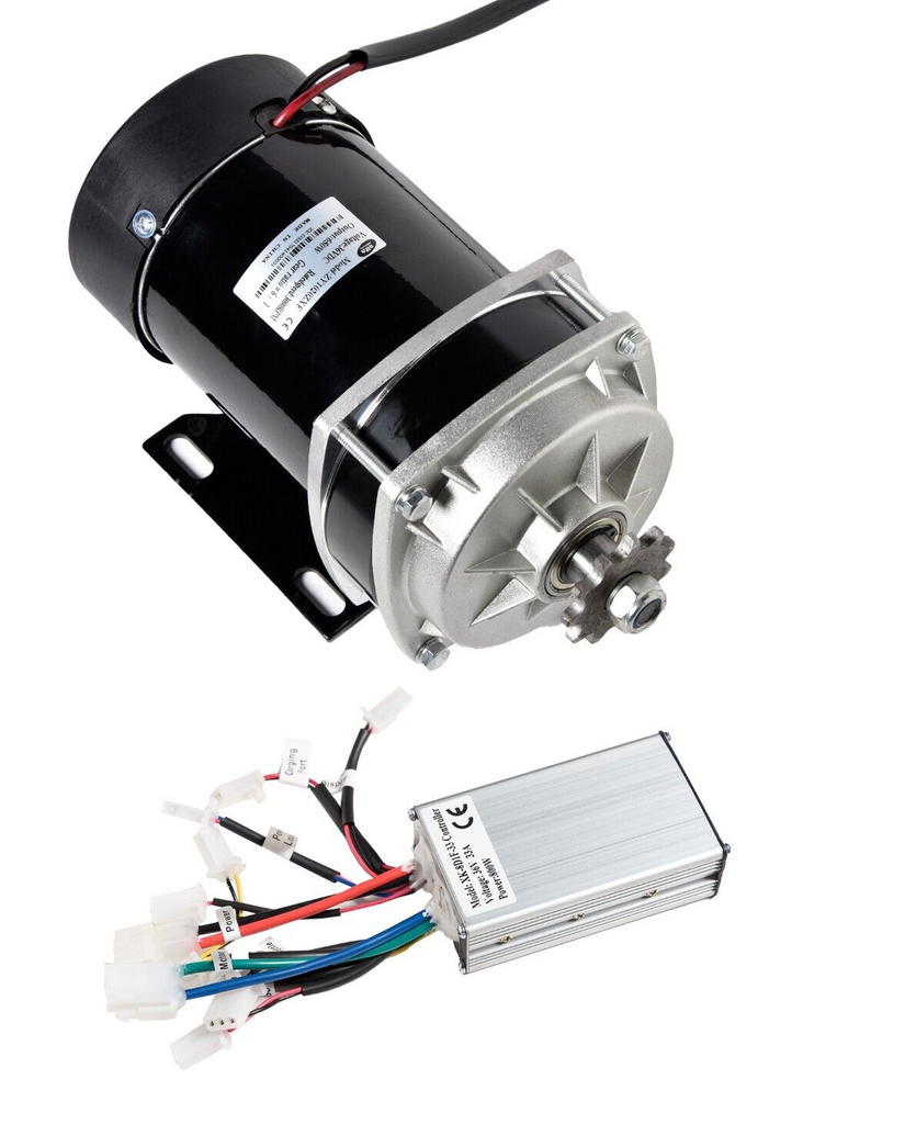 Motor w CONTROLLER Reverse 650W 36V Gear Reduction 6:1 electric eATV Kart Trike