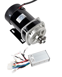 Motor w CONTROLLER Reverse 650W 36V Gear Reduction 6:1 electric eATV Kart Trike