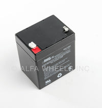 2 (two) Batteries 12 V 5 AH SLA f UPS, alarm, electric scooter, gokart bicycle