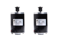 2x Electric Motor 150W 24V DC w Pulley ZY6812 scooter gokart or minibike 3M Belt