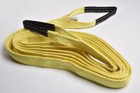 Auto SUV Truck Tow Strap 2"x20' Yellow 20000lb 9T 2x20 winch off-road recover