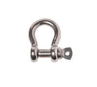 2x Marine Bow Shackle 6mm 1/4"  316 Stainless Steel Boat Rigging Paracord D-Ring