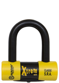 Auvray chain with xtreme mini U / disc-lock motorcycle scooter anti theft