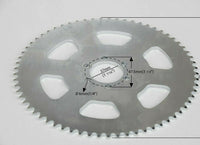 #35 3/8" Pitch 75T Sprocket Chain Wheel Drive 6 holes for Scooter Go-Kart eBike
