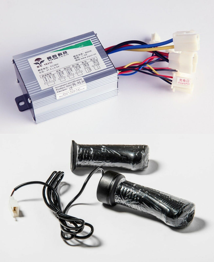800W 36 V DC LB57 Speed Controller box w Twist Throttle f electric brush motor