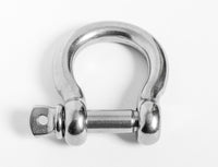 4x Marine Bow Shackle 5/8" Stainless Steel Clevis D-Ring 304 Sailboat Rigging