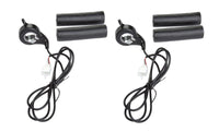 2 pack Universal Electric Scooter Bike Thumb Throttle Twist 3 Wire 24 36 48 60 V