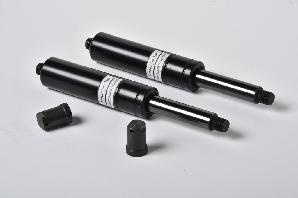 Pair of 700 lbs lambo door shocks w end bushing f bolt on vertical lamborghini