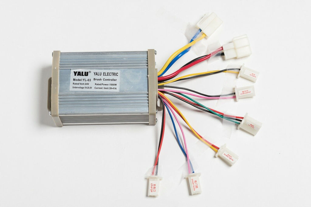 DC Electric Motor Speed Controller 1000W 24V Scooter GoKart Watt Volt box brush