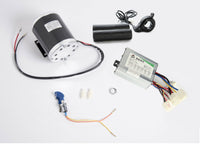 Electric Motor Kit w base 800W 36V+control box, key lock & Thumb Throttle ZY1020