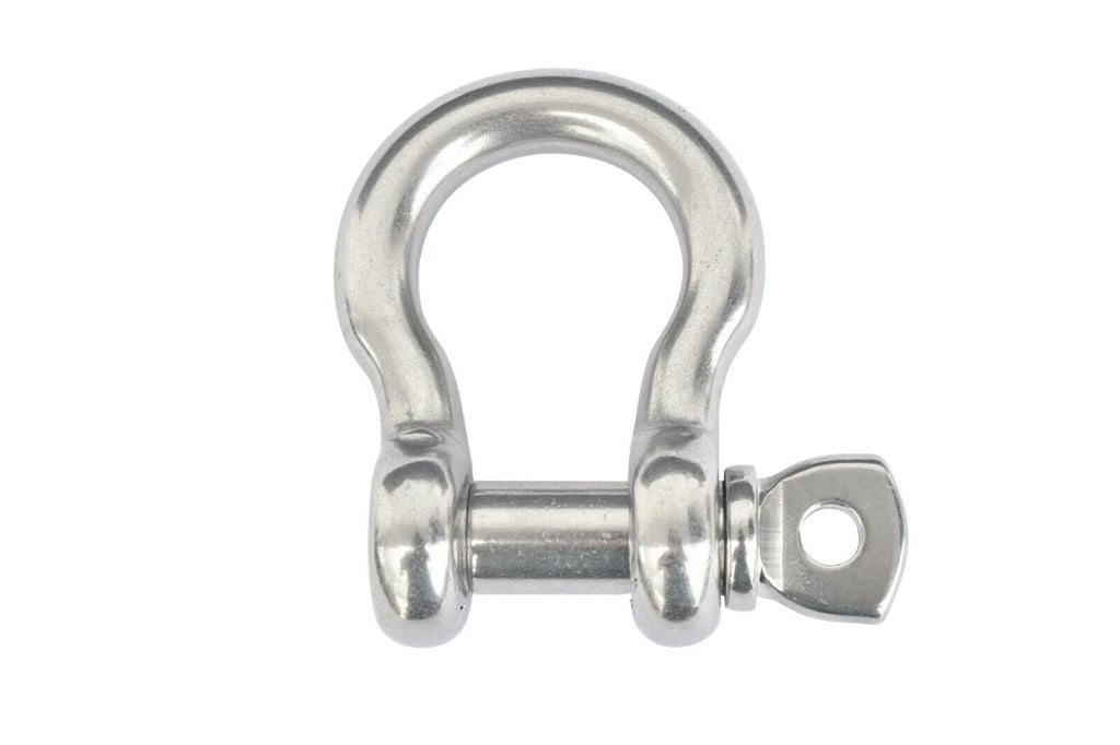 5/8" Marine Bow Shackle Stainless Steel Clevis D-Ring 316 Sailboat Rigging Ancho