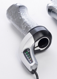 Throttle Electric Scooter eBike w battery charge voltage Indicator 4 Wires 24 V