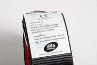 4x Tow Strap 10 ft winch tree saver Black 3x10 3" 20000lbs 9 Ton off-road Snow