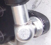 950 lbs Lambo door shock for vertical hinge lamborghini with ball joint fitting