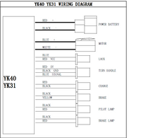 Pair (2) Two - 250 W 24 V DC Yiyun LB27 Speed Control box f brush electric motor