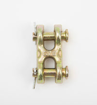 Twin Clevis Safety Chain Repair Link 1/4" 5/16" G70 Truck Trailer 4700WLL