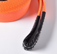 2" 14000lbs Tow Strap 20 ft winch sling 2in 20ft vehicle recovery 2x20 Mud Snow