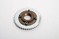 T8F 8mm 44T 4 hole Sprocket chain drive gear+Free wheel f rear wheel Scooter DIY