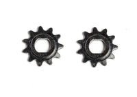 2x Motor Sprocket Chain Cog 11T #25 1/4" 6.35mm pitch ZY MY1020 minibike scooter