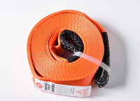 2" 14000lbs Tow Strap 20 ft winch sling 2in 20ft vehicle recovery 2x20 Mud Snow