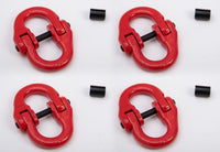 4x Chain Coupling Link 3/8" G80 grade 80 Hammer Lock Connector 7100lb Hammerlink