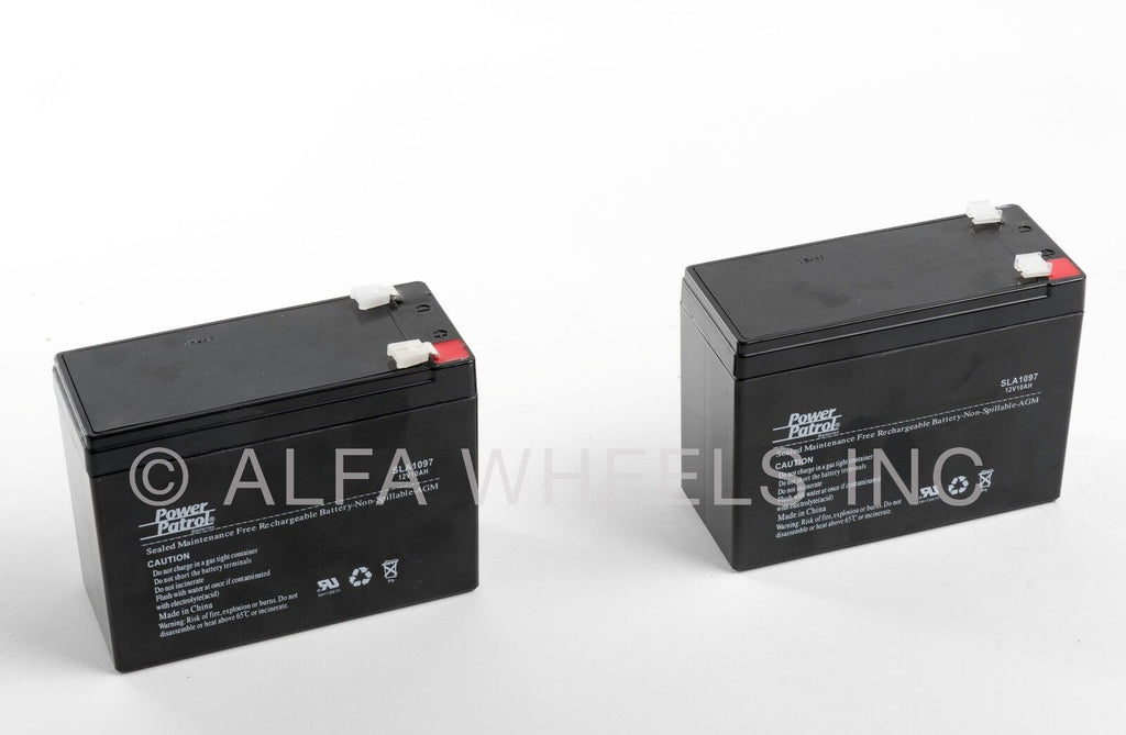 2 (two) Batteries 12 V 8 AH SLA f UPS, alarm, electric scooter, gokart bicycle