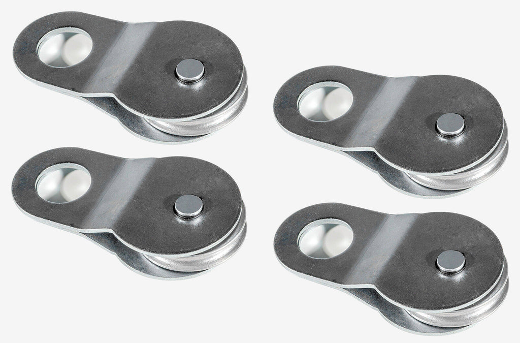 (4)18000lbs 8TON vehicle recovery Winch Pulley Snatch Block off road ATV UTV SUV