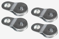 (4)18000lbs 8TON vehicle recovery Winch Pulley Snatch Block off road ATV UTV SUV