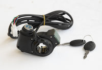 Thumb Turn Throttle Digital Battery Volt Meter eBike Electric Scooter Handlebar