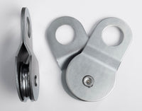 2x Zinc Pltd 16000lbs Snatch Block 8T Recovery Winch Pulley Off Road Jeep CJ Tow