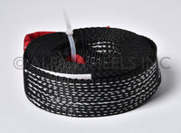 (3) 2" 9000lbs Tow Strap w D-Rings 20 ft winch sling off-road Pull recovery 4WD