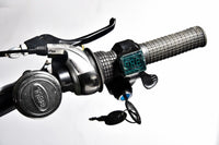 Thumb Turn Throttle Digital Battery Volt Meter eBike Electric Scooter Handlebar