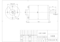 Five (5) 150W 24V DC electric brush motor Pulley f scooter project DIY 3M Belt
