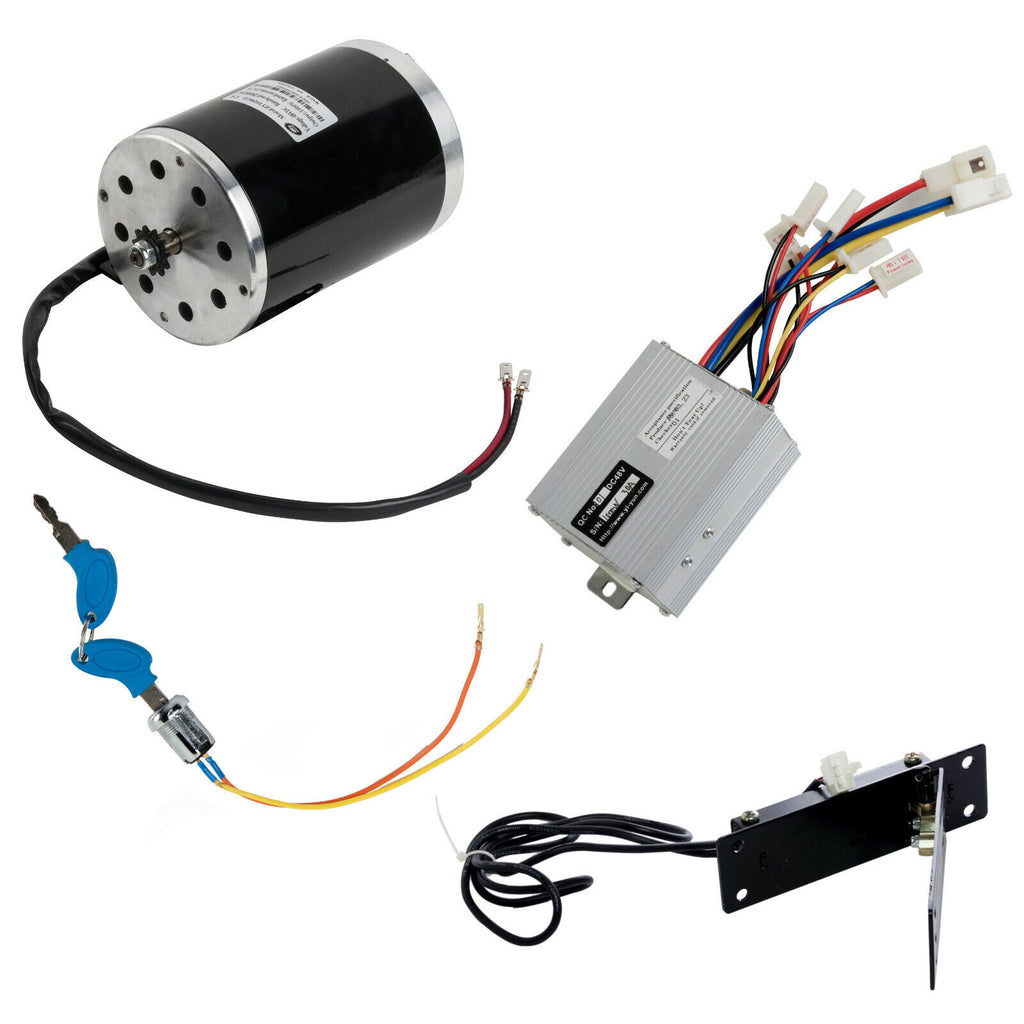 1000W 48V electric NO BASE MY1020 motor+Control box+Key Lock+Foot Pedal Throttle