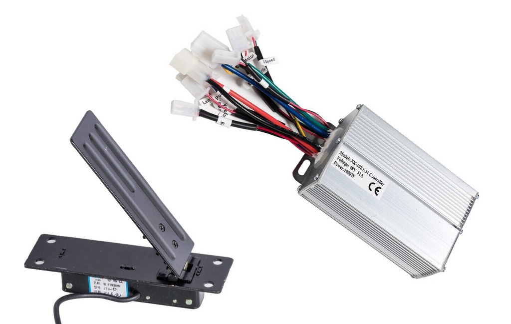 1000W 48 V kit Speed Control & Foot Pedal Throttle scooter ebike electric motor