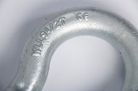 2 pcs 1-1/8" Bow Shackle w Screw Clevis Pin Rigging Towing 9.5 Ton 21000 lb WLL