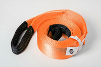 3" 6.5TON 14000lb ORANGE Tow Strap 20ft 3x20 winch sling OffRoad ATV UTV Recover