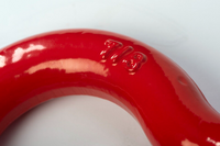 4x Bow Shackle Rigging Towing 7/8" Red D-Ring w 1" Clevis Screw Pin 14000 lbs