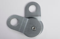 2x Zinc Pltd 16000lbs Snatch Block 8T Recovery Winch Pulley Off Road Jeep CJ Tow