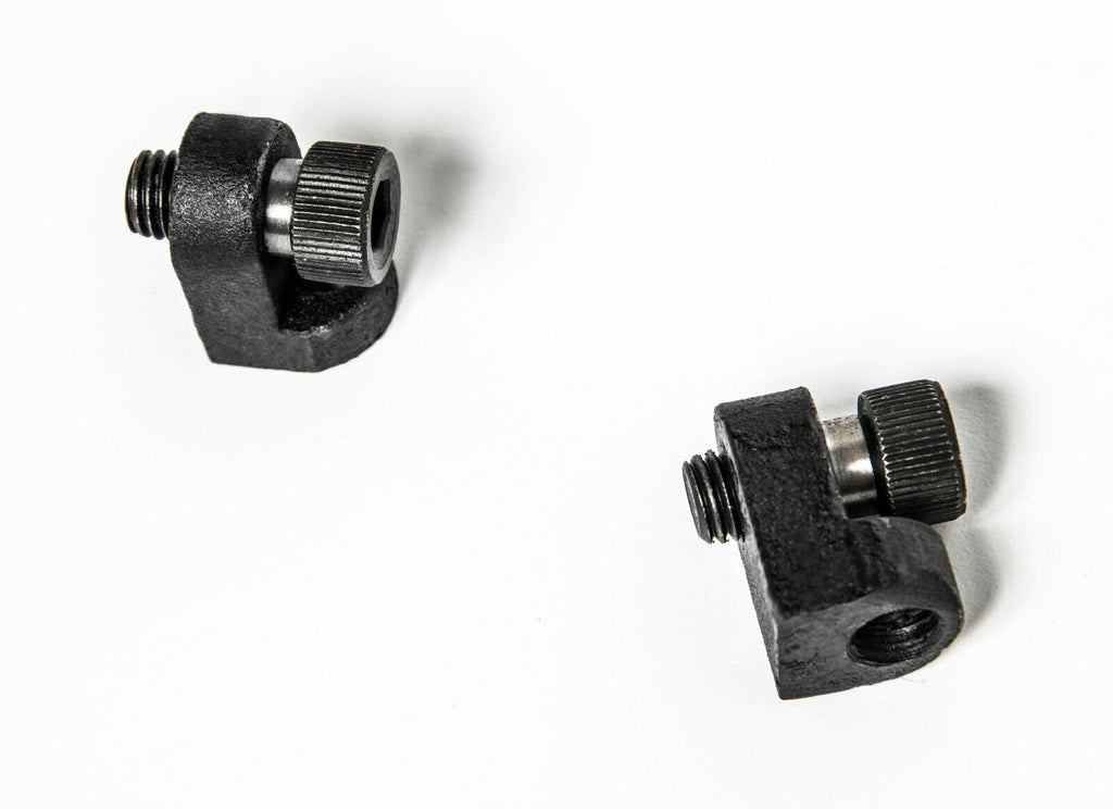 2x Lambo Dooo L Fitting with Screw Bolt M12 Thread connector f Shock Vertical