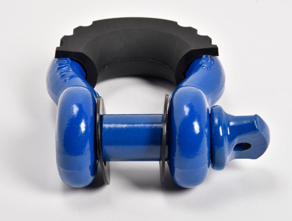 Bow Shackle 3/4" Blue anti Noise Vibration Screw Pin 10500LB Plastic vibration