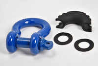 Bow Shackle 3/4" Blue anti Noise Vibration Screw Pin 10500LB Plastic vibration