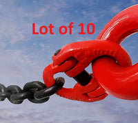 10xChain Coupling Link 1/2" G80 grade 80 Hammer Lock Connector 7100lb Hammerlink