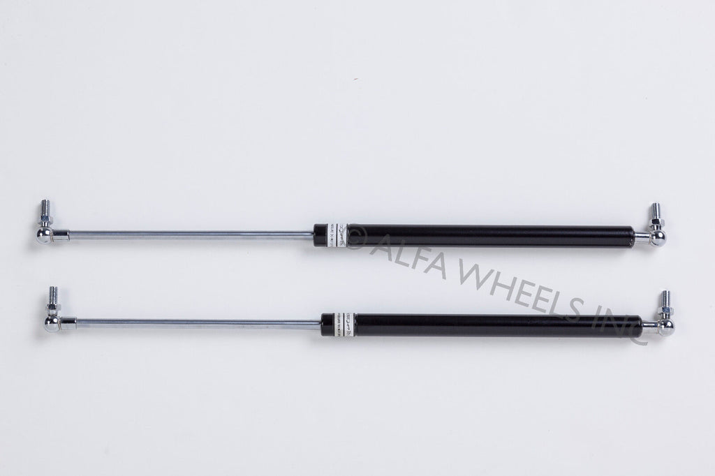 Pair 2 two 200lbs M8 20 in lambo shock strut damper f 90 deg vertical GT diablo