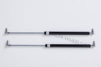 Pair 2 two 200lbs M8 20 in lambo shock strut damper f 90 deg vertical GT diablo