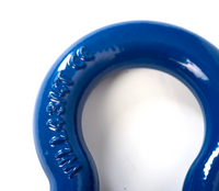 Premium BLUE D-Ring 3/4" Bow Shackle w 7/8" Screw Pin 10500 LB Capacity Jeep CJ