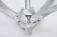 2x Galvanized Folding Anchor SUP Canoe Kayak Raft Sailboat JetSki Dinghy 3.5lb