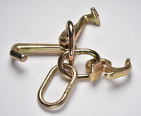 2xRTJ Cluster Hook Tow Truck Car Hauler Trailer Auto Body Frame Hook WLL 4,700lb