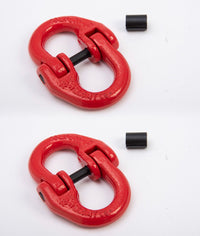 2x Chain Coupling Link 1/2" G80 grade 80 Hammer Lock Connector 7100lb Hammerlink