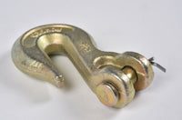 10x G70 5/16" Clevis Grab Hooks Tow Chain f Flatbed Trailer Tie Down Hauling Rig